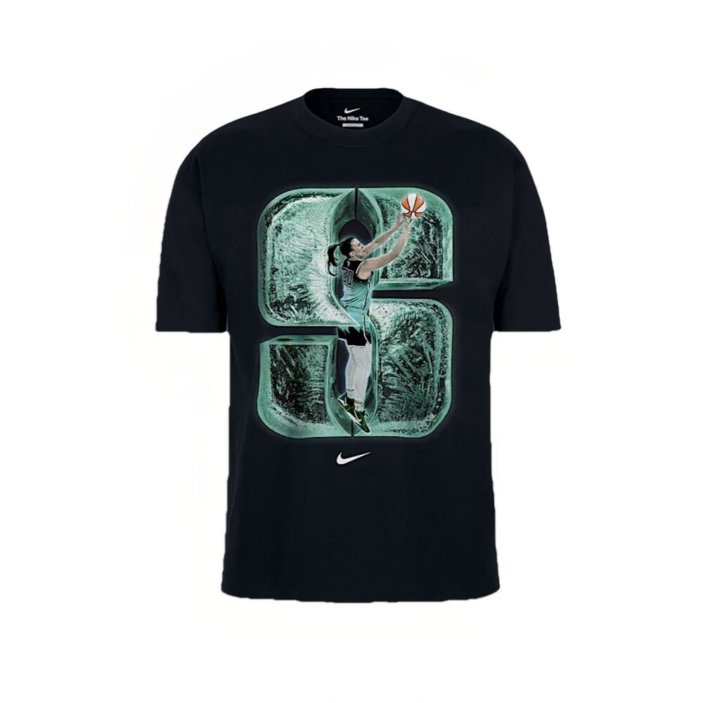 Nike Sabrina Ionescu "So Win” Basketball T-Shirt Black Loose Fit Size Mens Large